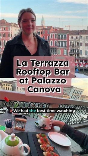 La Terrazza Rooftop Bar at H10 Palazzo Canova in Venice
