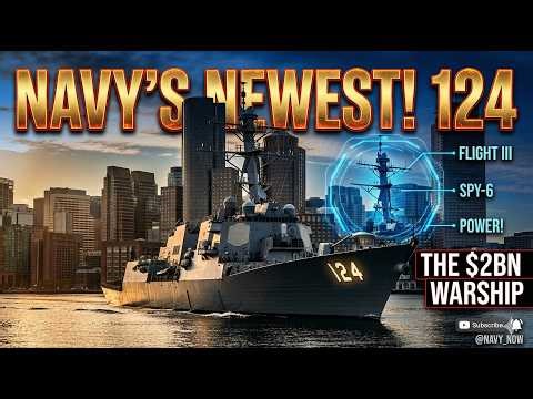 Newest Arleigh Burke-Class Harvey C. Barnum Jr. (DDG 124)
