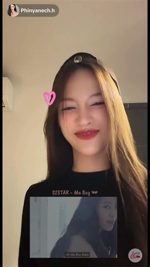 TK live [013026] listening to 🎶SISTAR19 - Ma Boy🎶 😍 📘 As a fan of both, I wish to see TKNur dancing to #SISTAR’s music (Ma Boy, I Swear, Give It To Me, Alone) 🥹😍 It would be so cute. 🫠🥰 #tkphinyanech #nurdesoraya #TKNur 🦌🐬 #ChowDers 💜 Xx🍒