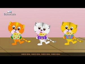 Edewcate english rhymes | Three Little Kittens Lost Their Mittens