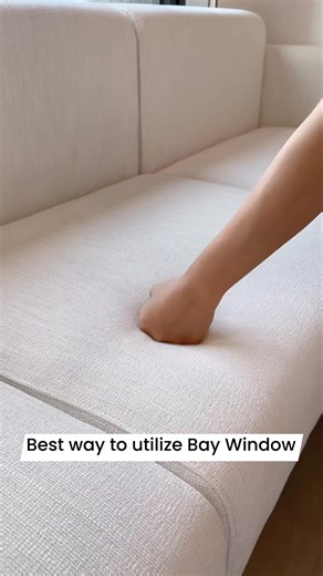 1.5M views · 4.9K reactions | Windows cushions are the perfect way to make use of the bay window sill✨ • • #baywindow #windowcushions #windowsill | Tiffany Design Studio | Facebook