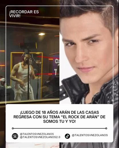 @talentosvnezolanos | ¡Que nivel!🔥 El cantante y actor venezolano @aranone a través de sus redes sociales compartió un audiovisual donde está cantando el tema... | Instagram