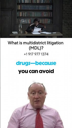 What is multidistrict litigation (MDL)?