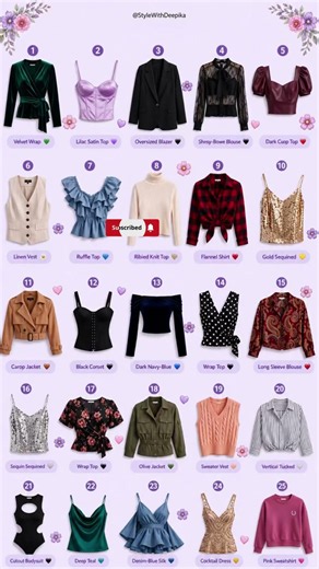 25 Stylish Tops for Women | Chic, Party & Everyday Top Style Guide ✨ #shorts #ytshorts