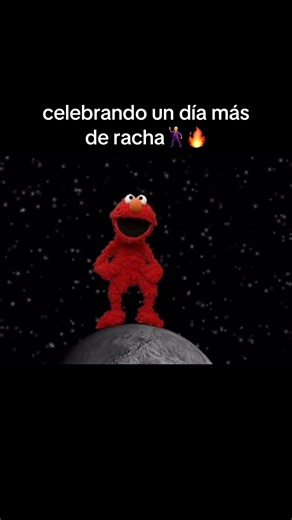 Elmo Bailando para Activar la Racha