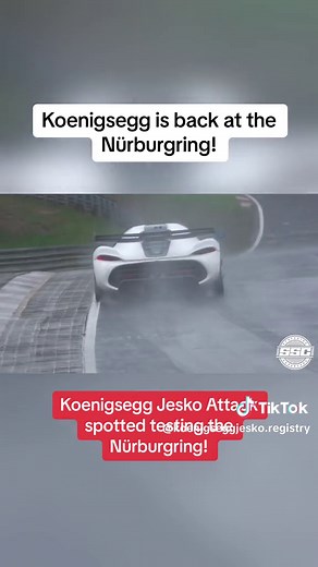 Koenigsegg is back at the Nürburgring! Nearly eight years after their attempt with the Koenigsegg One:1 at the infamous German race track, the Swedish automaker has been spotted with their new model, the Jesko Attack According to one source with knowledge of the visit, Koenigsegg has plans to “rewrite history”, something that we, as well as countless Koenigsegg enthusiasts worldwide, have been anticipating for years. So, has a record been attempted? It isn’t entirely clear, but it doesn’t seem l