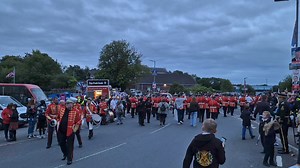 Gertrude Star Flute Band @ Kilcluney Volunteers Flute Band 75th Anniversary Parade 2024 | Marching Band Videos