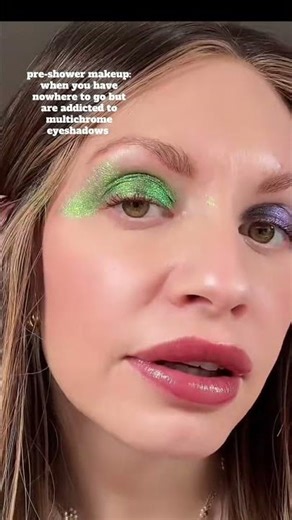 I think I found my st pattys day eyeshadow look