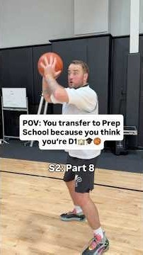 Prep School Transfer to D1🎓🏀 Peter quit Team Practice and Varsity coach wasn’t having it😡🚫