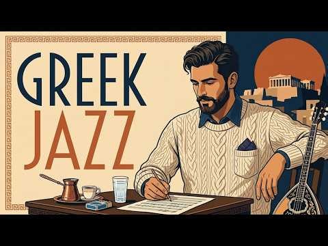 Greek Jazz · Moon Over Monastiraki | 1 Hour Bouzouki, Rebetiko & Piano