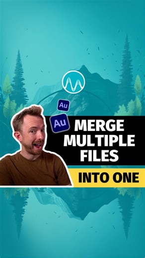 Learn how to merge multiple files into ONE in Adobe Audition effortlessly.  #audioediting #adobeaudition #soundmixing #mixingandmastering #soundeditingmagic #audioproduction #techtips #editingskills #editingtutorial #audiomastery #digitalaudio #sounddesign #studiolife #audiowizards | Music Radio Creative | Facebook