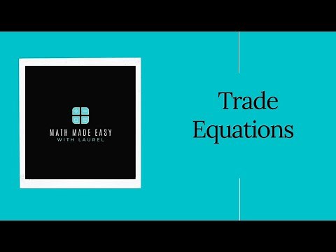 Trades Math - Equations