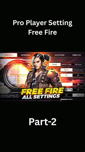 Free Fire on Instagram: "Free Fire Setting | Control Setting Free Fire | 2025 Pro Player Setting Free Fire | Free Fire | FF . . Credits - WhitePro Gaming ( Youtube ) . . #freefire #gamingchannel #gaming #headshots #GAMER #roomgamer #trick #tips #totalgaming #gyangaming #ajjubhai #raistar #amitbhai #contentcreators"