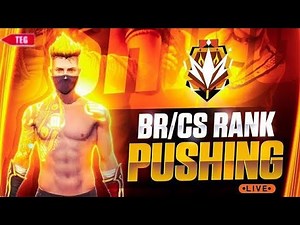 HS Gamer is live. free fire Rank push in CS Rank 💪😨