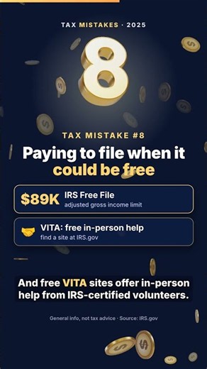 You Might Be Paying to File Taxes for No Reason #Shorts