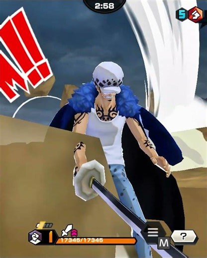 BLACKBEARD DESTROYS LAW AT WINNER ISLAND!😱 #onepiece #gaming #shorts