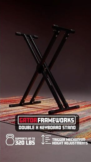 Frameworks Rok-It Series Double-X Keyboard Stand