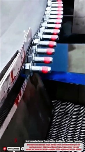Best Innovative Screw Thread Coating Machine for Precision Production