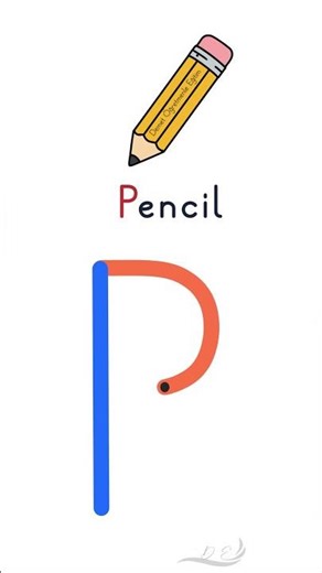 Capital Letter P Writing ✍️ | English for Kids