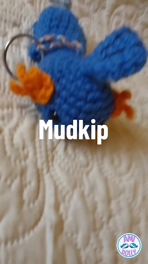 Crea un adorable Mudkip en crochet fácilmente