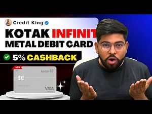 India’s First Premium Metal Debit Card – Kotak Infinity Full Review 🔥