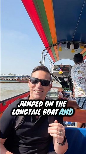Bangkok’s BEST Canal Tour 🇹🇭🚤 | Longtail Boat Cruise