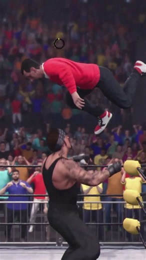 WWE 2K25 | ANDRE CHASE VS UNDERTAKER '03 GAMEPLAY | NO COMMENTARY | [4K60FPS] | #shorts 4