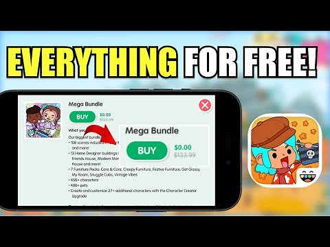 How to Unlock ALL PLACES in Toca Life World - Toca Boca Everything for FREE (iOS Android)