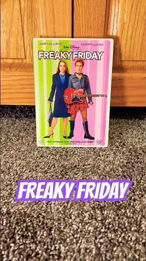 Freaky Friday DVD (2003) 😱