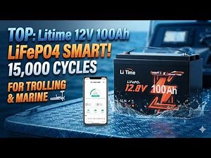 LiTime 12V 100Ah LiFePO4 Battery Review | Worth It? 15,000 Cycles
