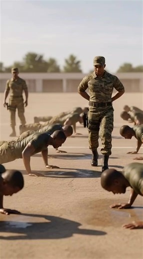 When Push-Ups Become a Comedic Challenge