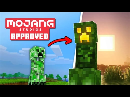 【中配】以现代Mojang风格重新设计爬行者 - CodeNeon