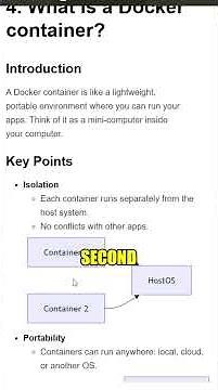🐳 What is a Docker Container? Beginner-Friendly Explainer!
