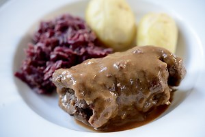 German Beef Rouladen: Easy Comfort Food | Our Gabled Home