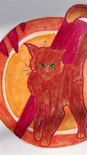Russetfur#warriorcats #cat #art #котывоители #коты_воители #коты #drawing #cats #warriors #challenge