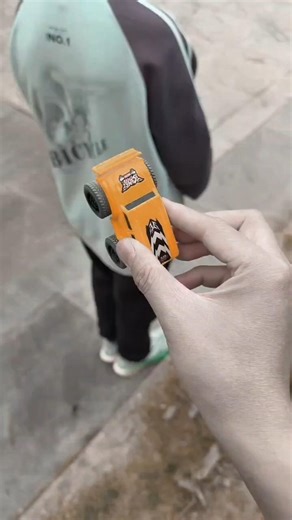 Orange new unexpected race unique car remote control 😳 #shorts #rccars