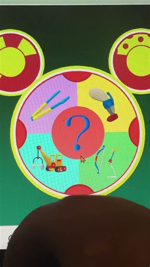 Picking the Mouseketools in Mickey MousekeSize 2