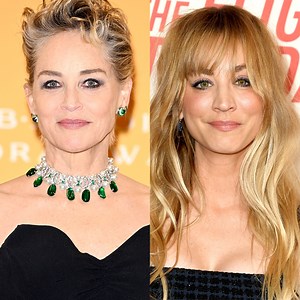 Why Kaley Cuoco Was Okay With Sharon Stone Slapping Her Around on Flight Attendant Set