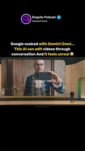 Gemini Omni Might Be Google’s Craziest AI Yet 💀