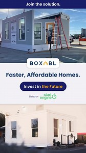 BOXABL offers a faster, more affordable path to homeownership. Invest in the solution. This Reg A offering is made available through StartEngine Primary, LLC. This investment is speculative, illiquid, and involves a high degree of risk, including the possible loss of your entire investment. For more information, see the offering circular and risks related to this offering. https://shorturl.at/fmWiW https://shorturl.at/yMhSH | BOXABL