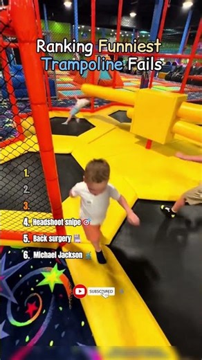 Ranking Trampoline Fails😂