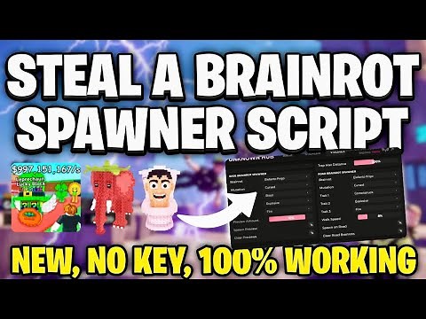 [NEW] Steal a Brainrot Script! (Roblox) *NO KEY* | Brainrot Spawner With Mutations + DELTA EXECUTOR