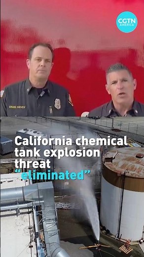 Authorities: Overheated chemical tank in California no longer a threat