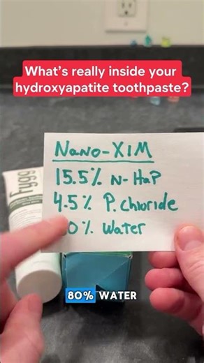 IS NANOXIM HYDROXYAPATITE TOOTHPASTE THE RIGHT WAY TO GO?