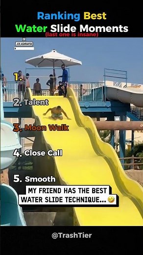 Ranking The Best Water Slide Moments Ever!