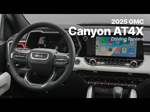 2025 GMC Canyon AT4X | Driving Review