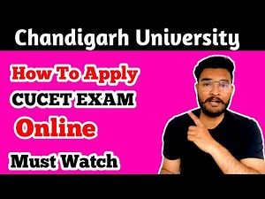 How to Apply for CUCET Exam | Chandigarh University CUCET Exam | Get 100% Scholarship Easily CUCET