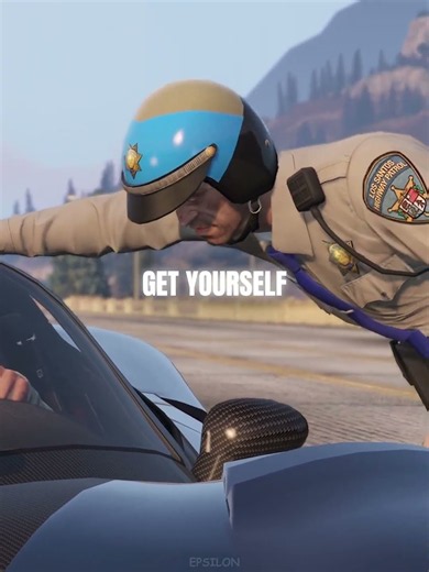 Michael & Trevor As Cops! 🤣 #gta5 #gta