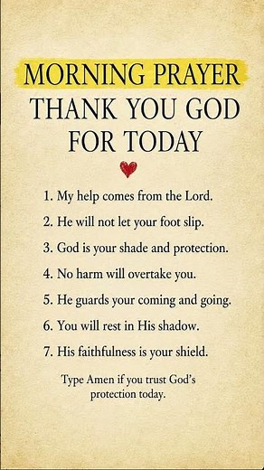 Morning Prayer | THANK YOU GOD FOR WAKING ME UP