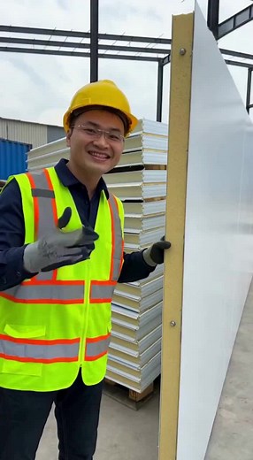 pu sandwichpanel#pupanel #TIPS #house #factorycost #factory #wallpanel #sandwichpanel #construction #installationart #home #roofpanel #panel